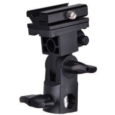 Flash holder B Bracket flash with umbrella mount flash shoe hot shoe