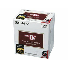 Sony DVM63 HD DVC Mini Tape - Pack of 5